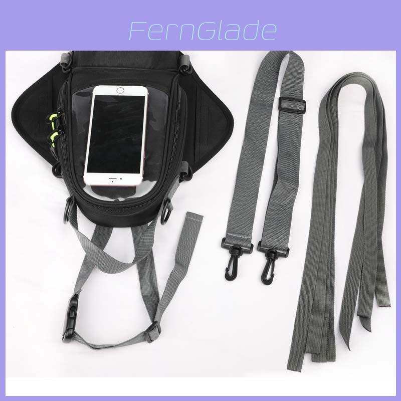 Stylish Waterproof Black Motor Tank Bag Magnetic Motorcycle Bag For Oil Fuel Tank