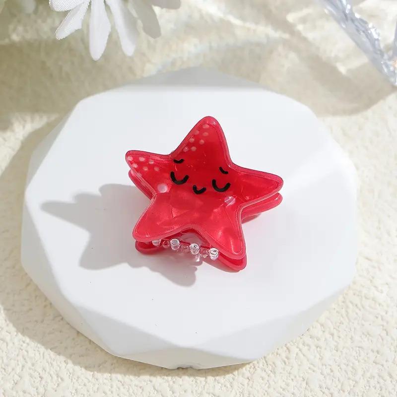 Muschel Pony Clip Delfin Seitenclip Krake Neu Ozean Kleintier Greifclip Krabbe Haarspange Seestern Haaraccessoires