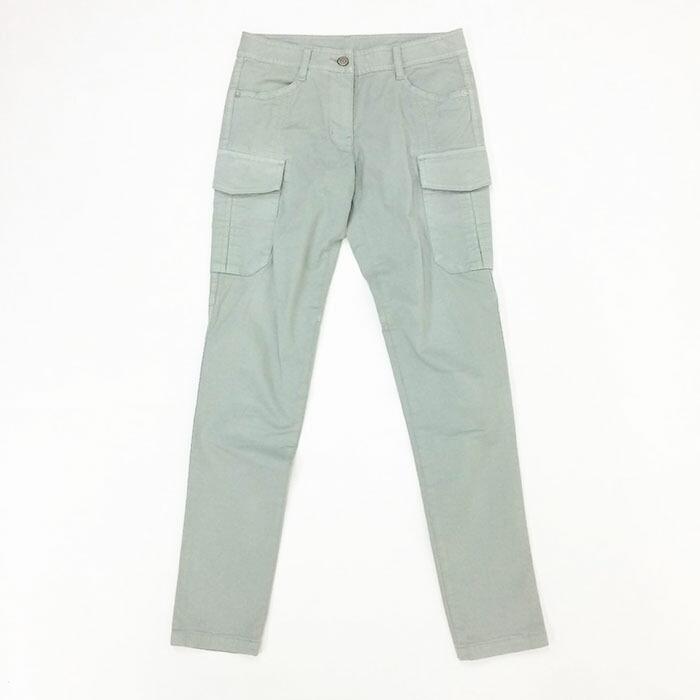 PLST Skinny Cargo Pants Size XO No. 5 Pale Blue [Used] [Like New] [Good Condition]
