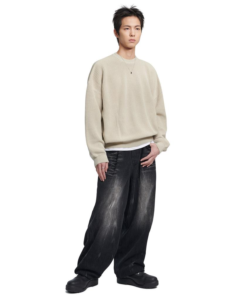 Nomaenyueol Spray Dyeing Knit - Beige