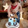 Cowboy Cake Decorations Cowboy Hat and Boot Cake Toppers Western Cowboy Birthday Baby Shower for Western Theme Party Supplies