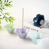 Lotus Ceramic Incense Holder - Creative Sandalwood Burner & Indoor Ornament.