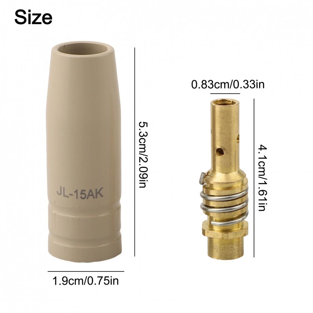 Welding Solutions Reliable and Efficient 14pc Insulated Nozzle Kit Available