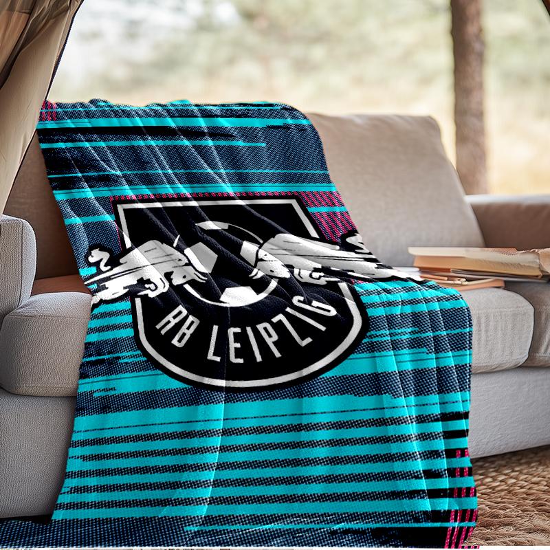 New York Bulls Crest Blanket Lightweight Ideal Bedding Blanket Perfect for Travel, Camping, Living Rooms, Offices, Sofas, Fan Christmas gift