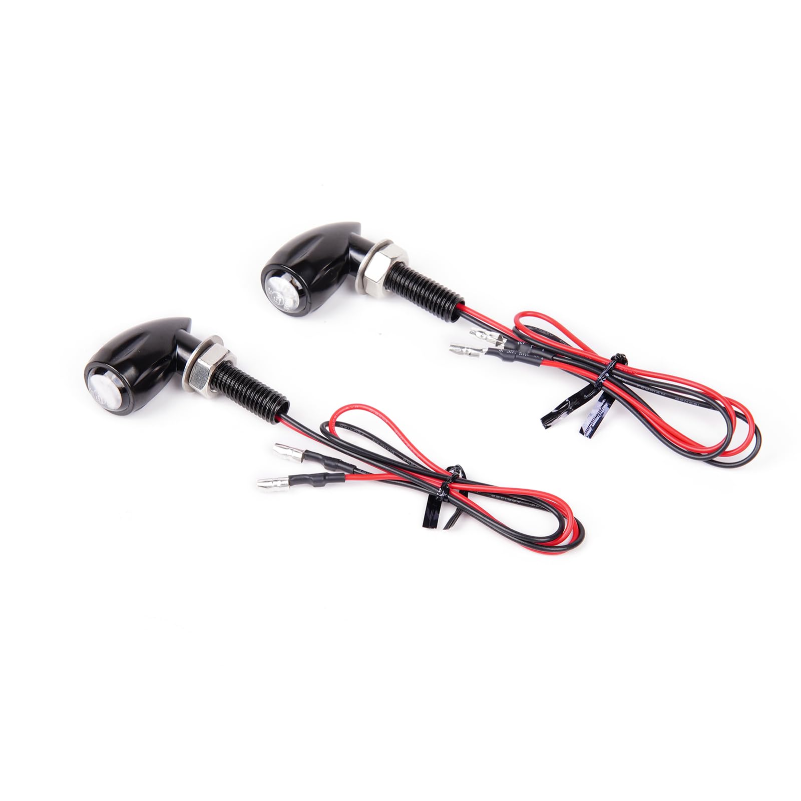 

Мотоциклетный указатель поворота Entrotech, Комплект из 2 штук, Универсальный, Тип Cannonball, Сертифицирован ЕС, E-маркировка,