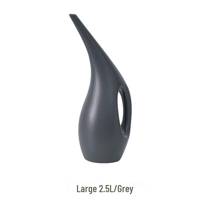 Ciemnozielona konewka z długą wylewką i butelką ze spryskiwaczem, duża pojemność do roślin ogrodowych i domowych