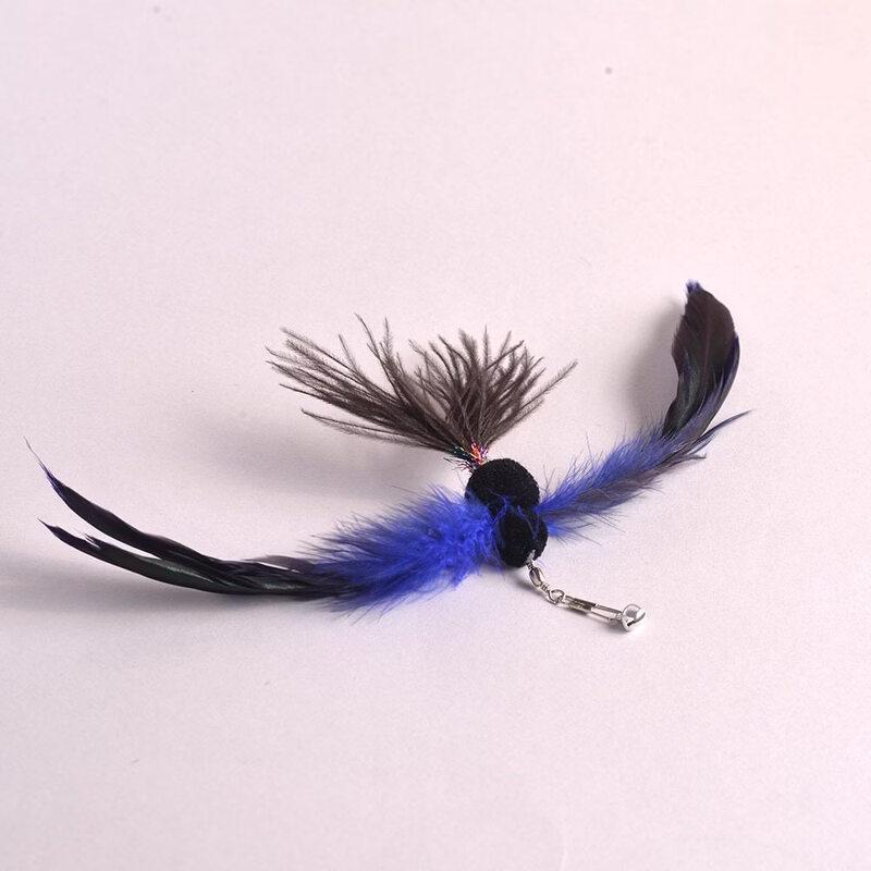 

FUKA Feather Bird Cat Teaser Wand Toy
