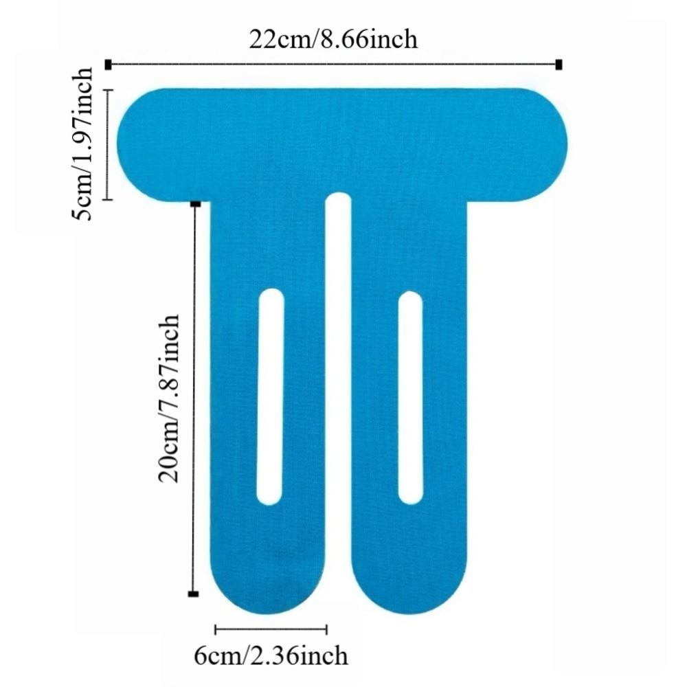 10pcs Knee Support Kinesiology Tape Breathable Muscle Protection Tape Knee Muscle Pre-Cut Tape  Gym