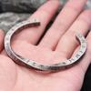 New Vintage 316L Stainless Steel Mobius Bangles For Men Fashion Nordic Vikings Letter Bracelets Party Jewelry Gifts