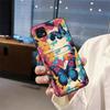 Soft Case Silicone Phone Case For ZTE Blade 20 Cute Card Bag Anti-dust Durable Graffiti Protective Fashion Design TPU