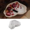 Molde de Silicone Artístico de Forma Irregular Molde para Tigela Feita à Mão Adequado para Entusiastas Criarem Tigelas e Bandejas de Resina