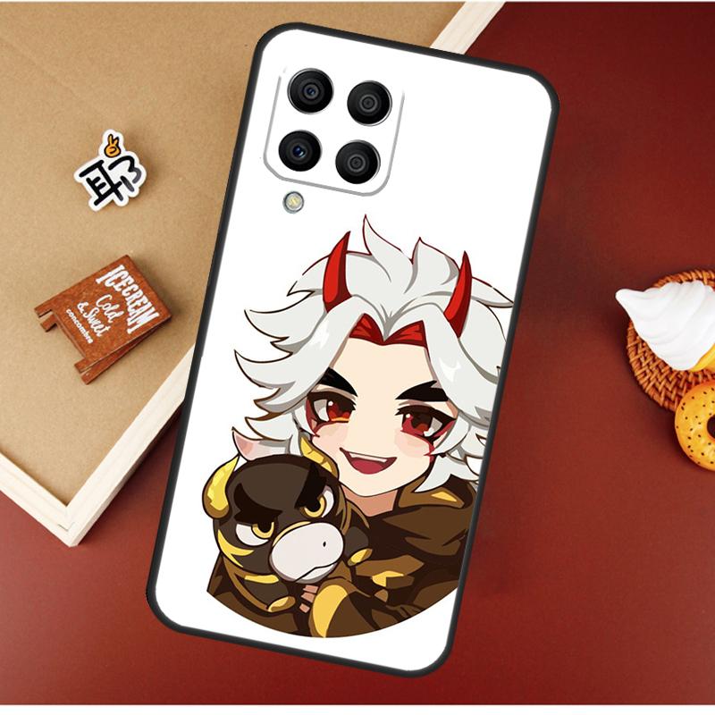 Genshin Impact Arataki Itto Case For Samsung Galaxy M16 M36 M56 M06 M52 M32 M12 M54 M34 M14 M35 M55 M15 M11 M31 M13 M53