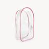Colorful Transparent Protector Case Organizer Box for 17cm Labubu V3 Dolls Outdoor Display Bag With Keychain Doll Accessories