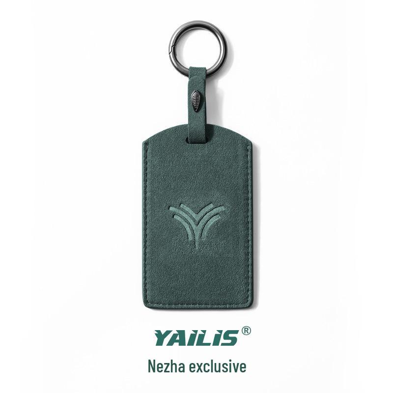 Nezha GT Suede Key Case: Remote Protection Bag with Interior Modification for Nezha AYA