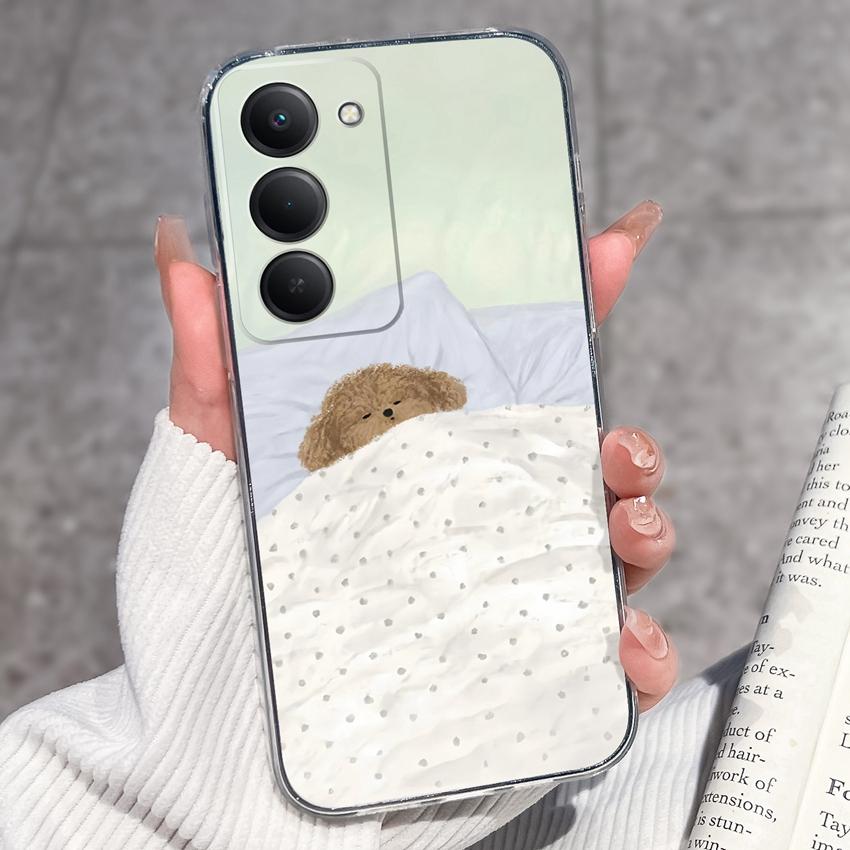 Capa Para Redmi 15 13 12 15C 14C 13C 12C 10C 14R 13X 10A 10X Capa de Celular com Padrão de Cédula Capa de Silicone Transparente Antiderrapante Para Redmi Capas Bumper