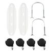 High Quality Casters Stand Heater Bracket Radiator Special Mobile Carbon Steel Oil Ting Pulley Bracket Electric Heater