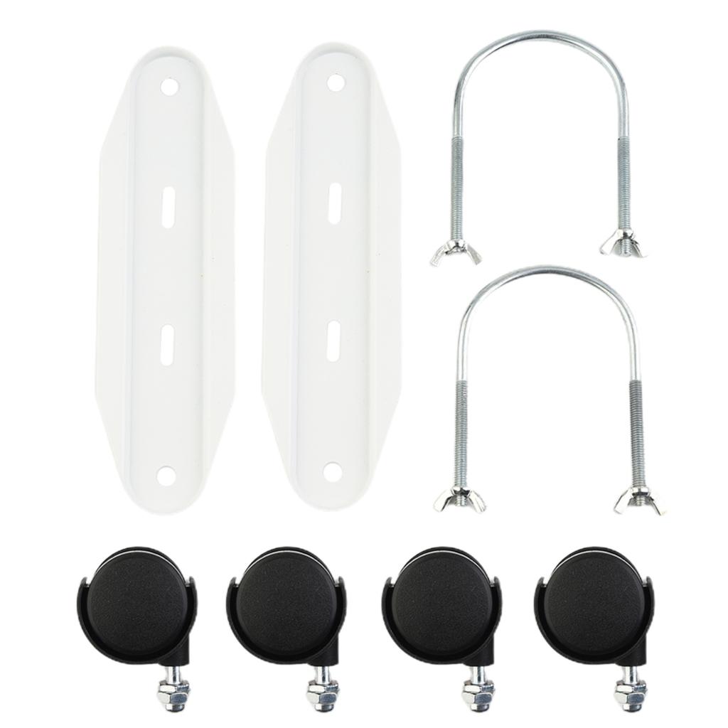 High Quality Casters Stand Heater Bracket Radiator Special Mobile Carbon Steel Oil Ting Pulley Bracket Electric Heater