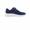 Skechers Comfortable Versatile Durable Breathable Low-Top Running Shoes Kids Sneakers Navy-Blue 303577L-NVLV