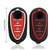 Silicone Key Cover Holder For Alfa Romeo Giulietta Myth Junior 4C Romeo Mito Myth 159 Gto Gta Car Remote Control Car Accessories