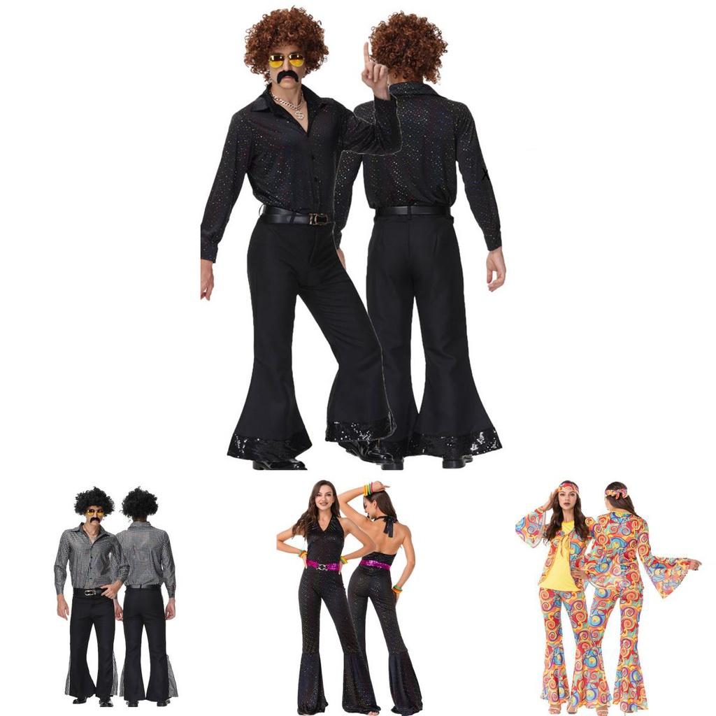 Unleash Your Inner Hippie With This Retro Disco Costume Set Great For Halloween And Carnival Masquerade Parties