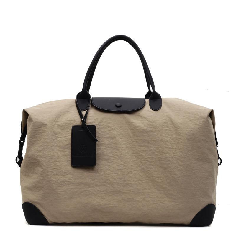 

Простая однотонная дорожная сумка большой вместимости, спортивная сумка для спортзала с отделением для сухих и влажных вещей, сумка для ручной клади и деловых поездок, студенческая сумка для хранения в общежитии хаки