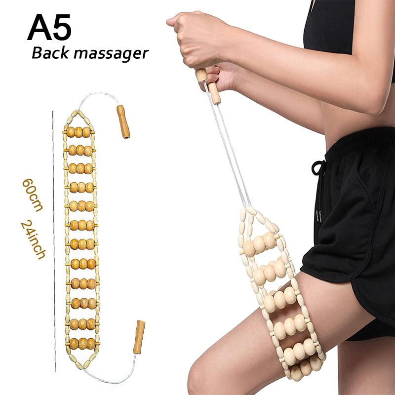 Professional Wood Therapy Massage Tools For Body Shaping Anti Cellulite Lymphatic Drainage Waist Sculpting