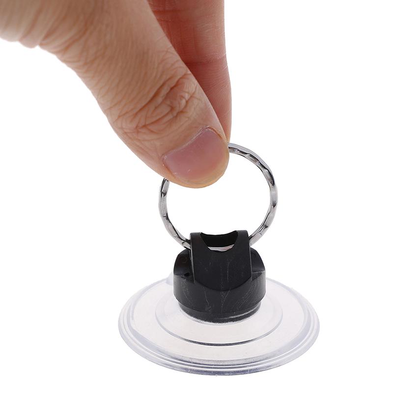 

- Heavy Duty Suction Cup With Metal Key Ring Mobile Phone Screen Repair Tool -