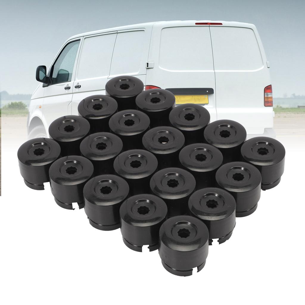 20pcs 19 Mm Car Wheel Nut T5 T6 Wheel Nuts Caps Hub Screw Cover Protective Caps Wheel Nut Screw Head Cover