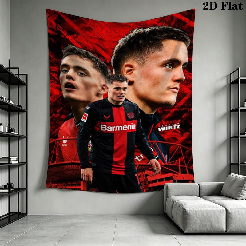 Florian Wirtz Wandteppich Ästhetisches Wandbehang Gedruckte Stoffdecke Dekorative Wandteppiche für Schlafzimmer Wohnzimmer Heimdekoration