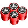 CRT1 Car Tire Valve caps Emblem metal sticker For Mercedes Benz W203 W204 W168 GLC GLE CLA accessories Interior Mouldings YZQMM-BENC
