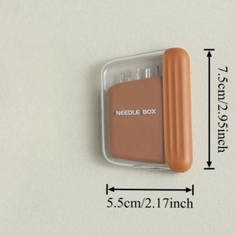 New Magnetic Needle and Thread Box High Quality Home Sewing Tool Needle and Thread Box Compact and Portable