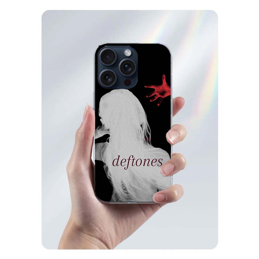 Band D-Deftones Clear Phone Case For Iphone 17 Air 16 Pro Max 15 Pro 14 Plus 17E 16E 11 13 12 Mini Cover Cases Fundas Cell TPU C