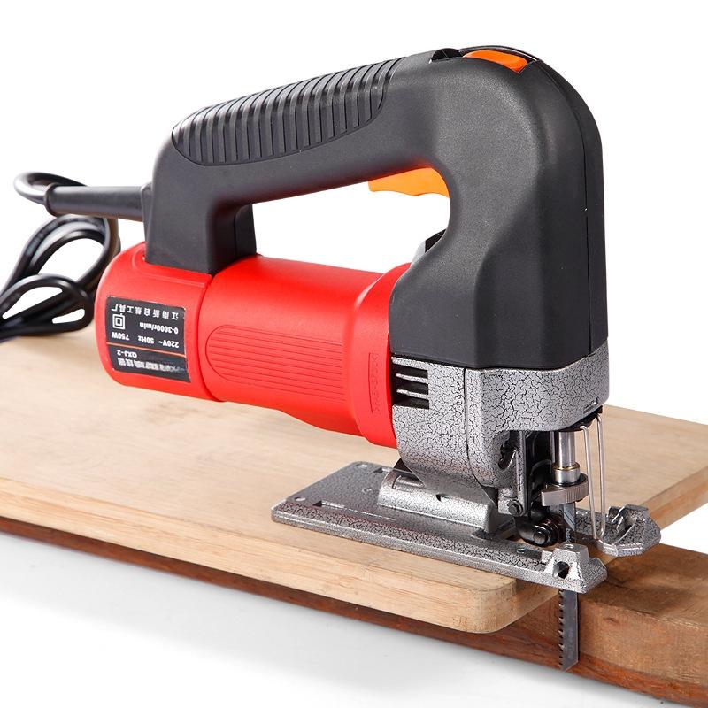 750W  Electric Jig Saw Variable Speed Woodworking Curve Saws with Cutting Blade
