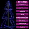 Christmas Cone Tree with 160 LEDs for Indoor & Outdoor Use 78 X 120 Cm