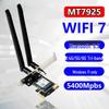 MT7925 Tri-band PCIe Network Card - WIFI7 Gigabit 5G/6G for Desktop