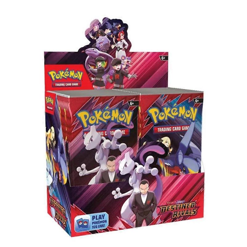 360Pcs PokemonDestined Rivals Prismatic Evolutions Card Stellar Crown Ultra Prism English Booster Battle Transaction Card