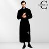 Priest's Carnival Costume, Priest's Cassock For Adults, Fancy Dress Costume