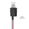 10PCS Water Clear Bulb LED Light Lamp Bulb 12V Prewired Emitting Diodes  Boat Application