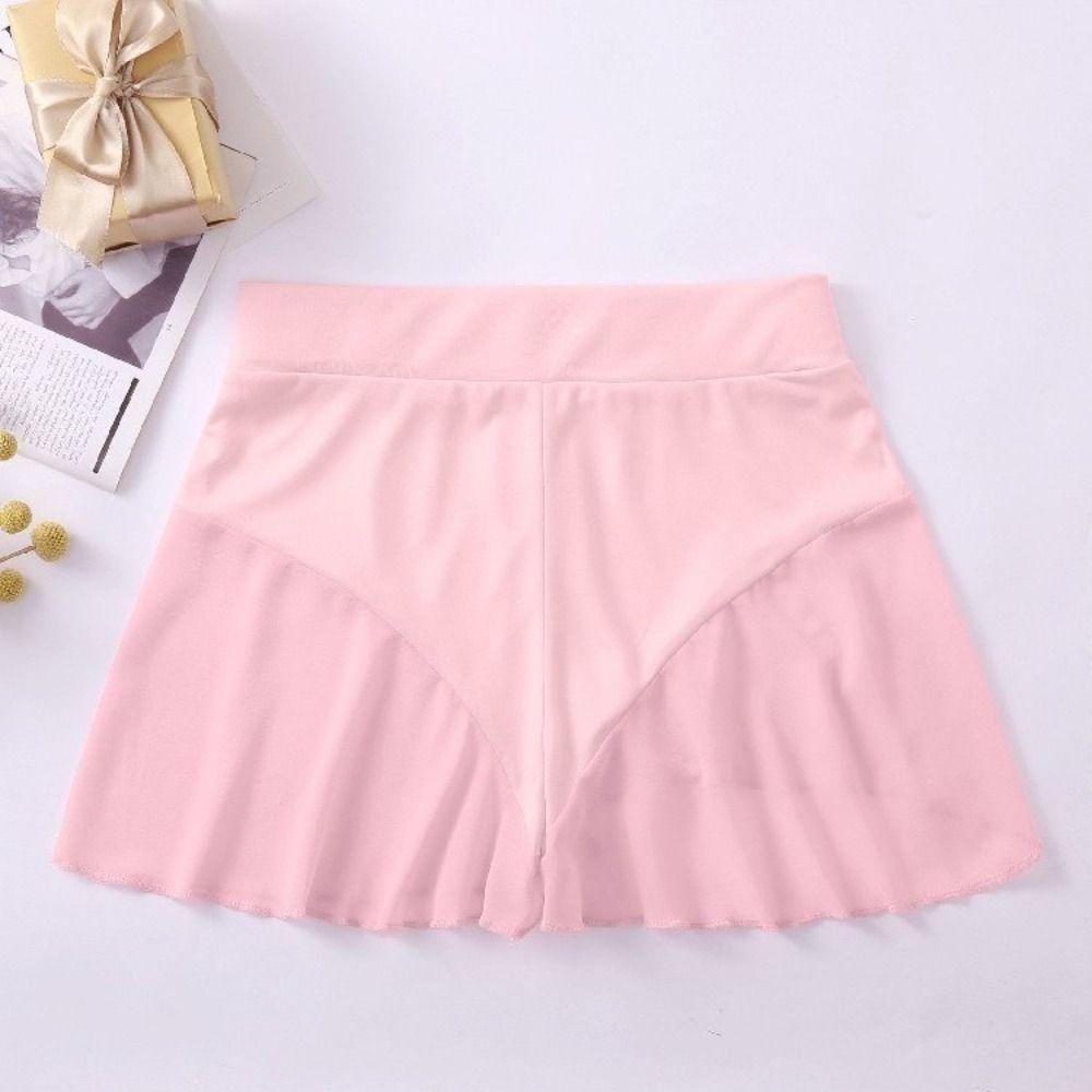 Transparent Bikini Mesh Short Skirt Beach Short Dress Pleated Skirts Outdoor