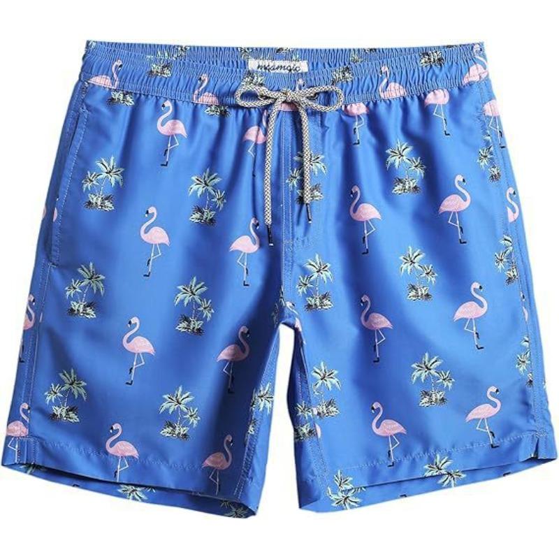 New Independence Day D Printed Casual Breathable Men's Beach Pants Breathable and Comfortable