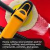 180mm Buffing Grinding Wheel Hook & Loop Grip Grinder Tool Accessories  For Automobile
