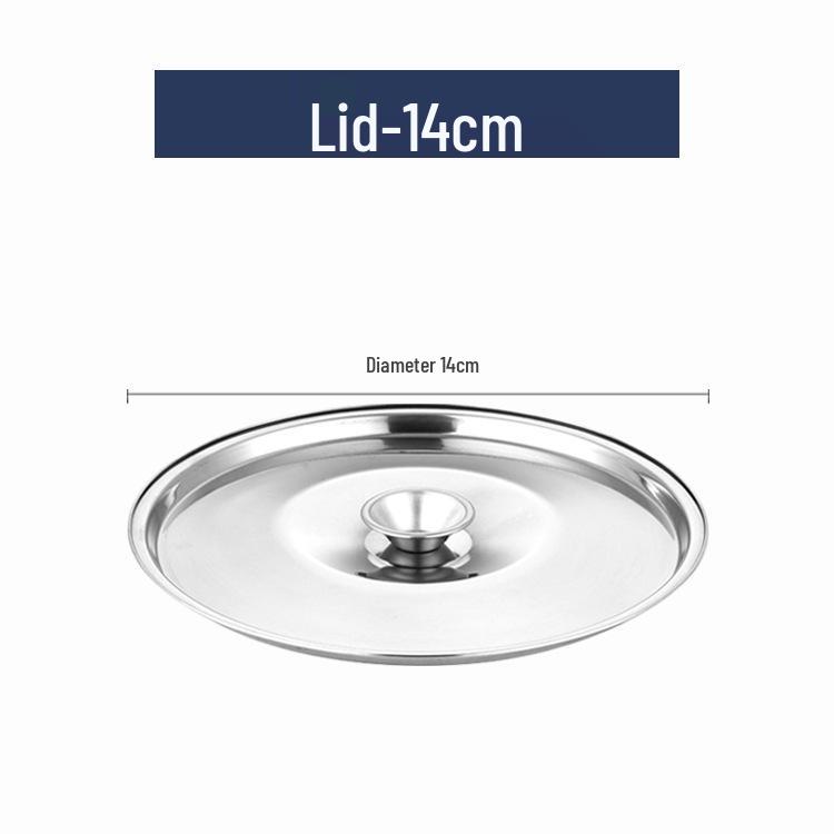 Commercial-Grade Non-Magnetic Stainless Steel Seasoning Pot with Lid