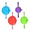 4-Piece Colored Dumpling Maker Set: Manual Kitchen Tool with Dumpling Clips and Molds