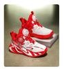 Nezha Boys' 2025 Winter Sports Shoes: Velvet-Lined Non-Slip Basketball Sneakers