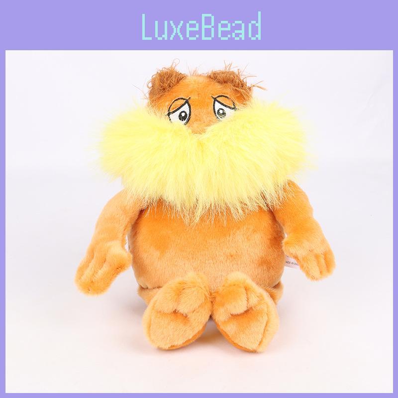 The Seuss Dr Lorax Plush Toy Stuffed Doll Cartoon Decoration Kids Gift 33cm