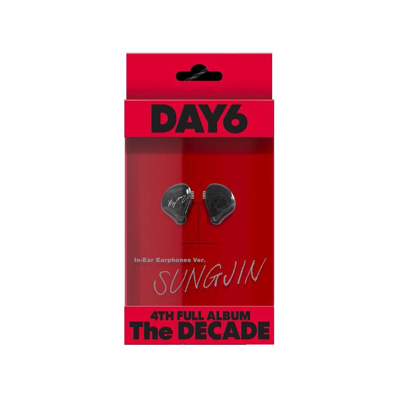 

[ПРЕДЗАКАЗ] DAY6 – The DECADE (Внутриканальные наушники Вер.) SUNGJIN (Red)