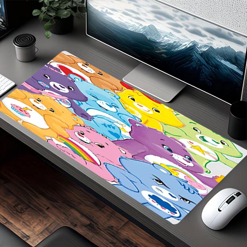 Care Bears Print Mouse Pad, for Keyboard Pad Laptop PC Mat for Office Home Use, Desk Decor, Perfect Birthday Gift for Gamers