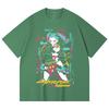230 g/m² 100% Baumwolle Cyberpunk Edgerunners V2 Rebecca Print Unisex Schweres Baumwoll-T-Shirt