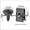 U-Shaped Car Clip & Screw Kit for Interior Mods