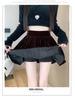 Women's Velvet High-Waist Elastic Pleated Skirt - Autumn/Winter Collection